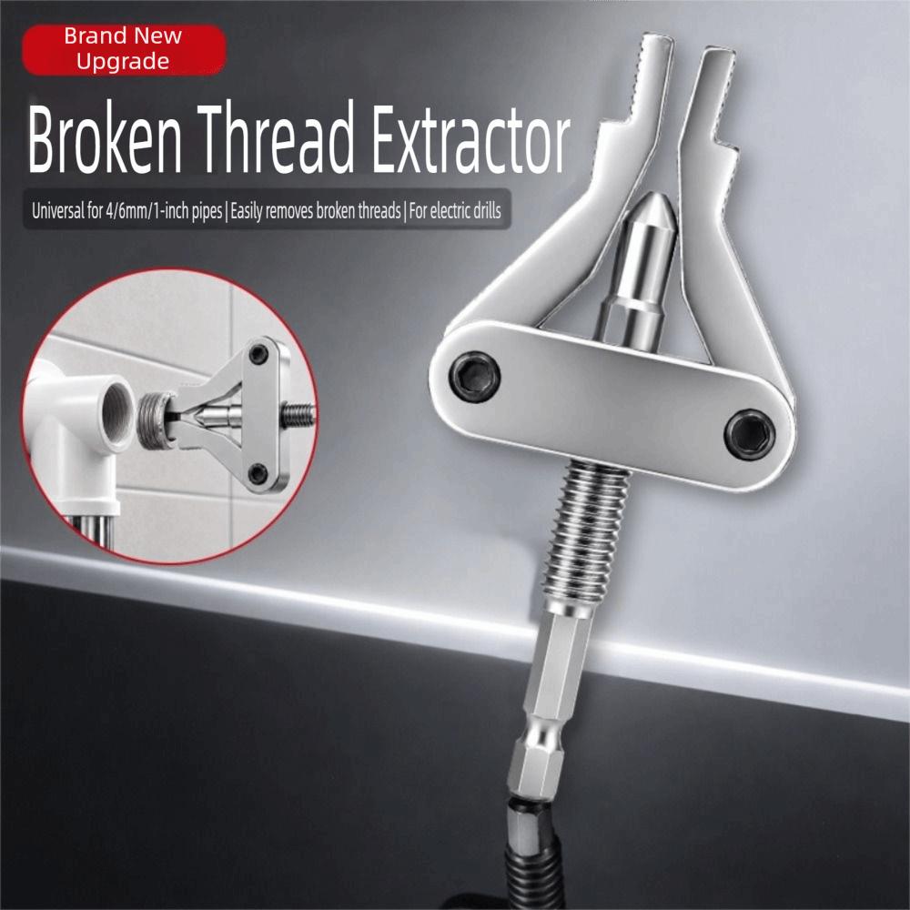 Hex Shank Broken Thread Puller Broken Pipe Extractor Plumbing Maintenance