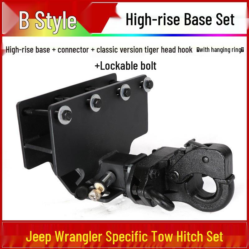 Compatible Tow Hook for JEEP Wrangler BJ40L: Off-road Rogue Tow Bar & Rear Hook