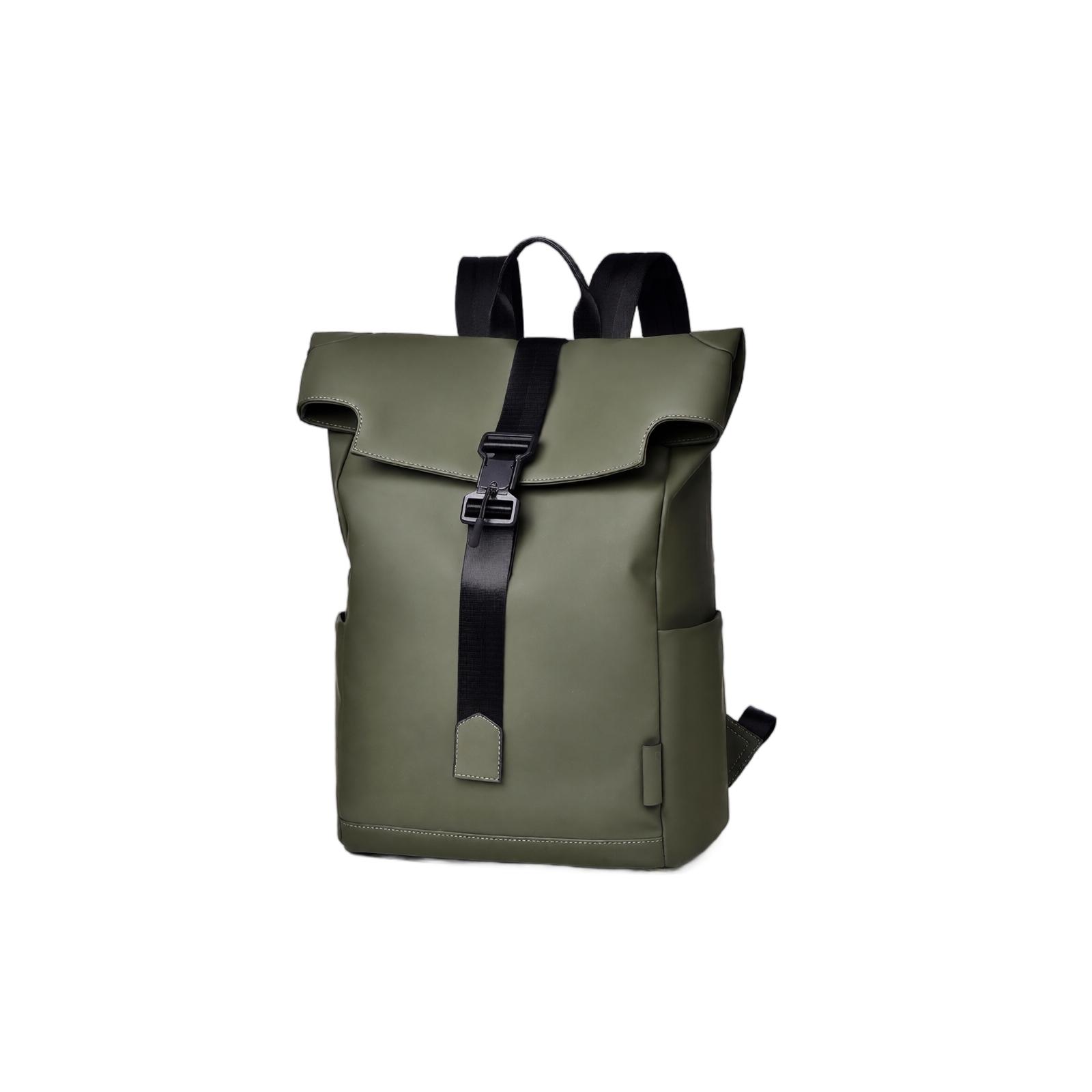 Men s Trendy Backpack with Magnetic Buckle Flap Travel Backpack Durable Material Lightweight Design Adjustable Straps one size