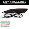 For Mazda CX5 CX-5 2025 2025 LED Rear Bumper Reflector Lights Auto Brake Warning Dynamic Turn Signal Lamps Car Accessories 12V