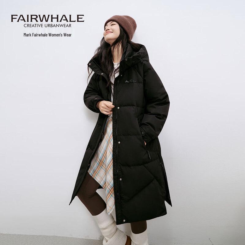 Mark Fairwhale Women's Long Hooded Down Jacket