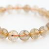 Eigado Jewelry Town Shosenkyo Rutilated Quartz 10mm 16cm Wrist Limited Natural Power Bracelet, Stone, Circumference, One-of-a-Kind, Edition, Stone,