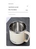 Isolierte Edelstahl-Tasse mit Deckel - Langlebig, Büro- & Kinderbecher, Ideales Geschenk für Teeliebhaber