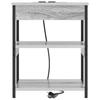 Nightstand Grey Sonoma 41 x 31 x 51 cm Engineered Wood