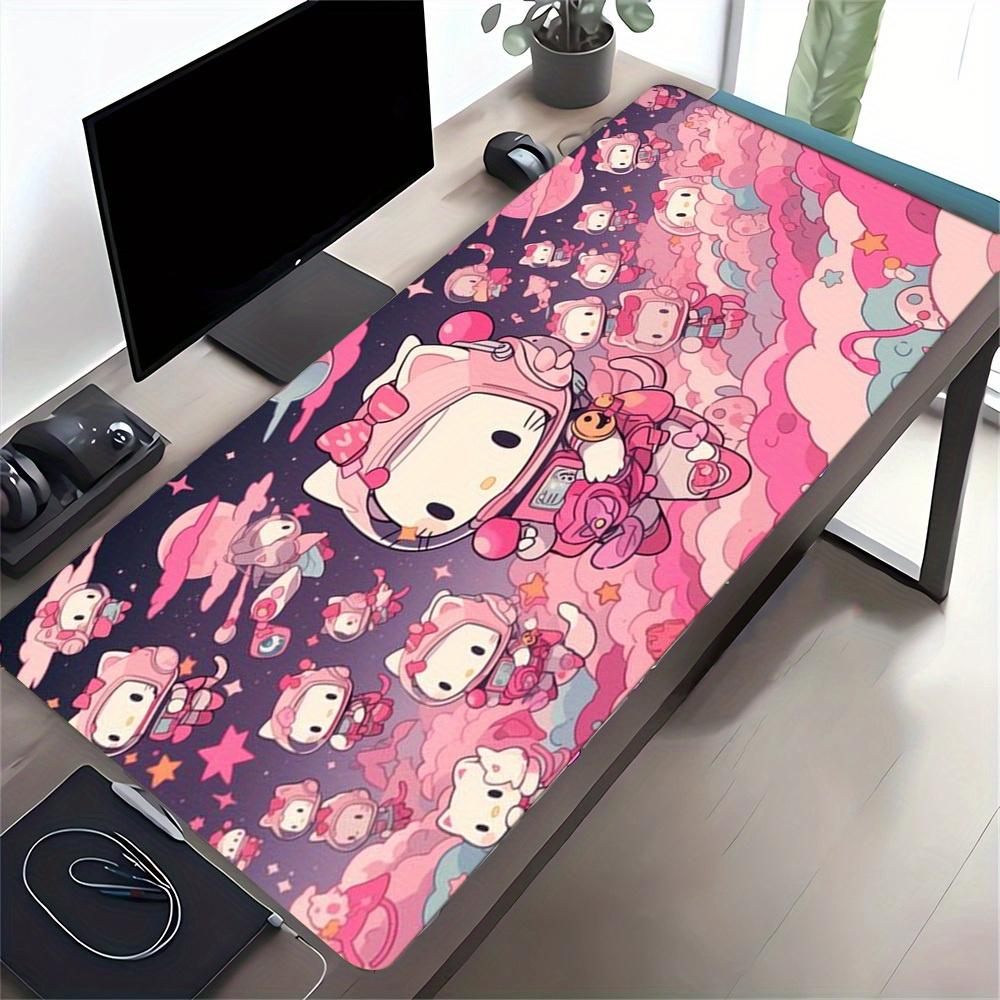 1pc Hello Kitty Astronaut SpaceComputer Pad with Vibrant Game Machine Print, Mouse Pads for Desk0515031