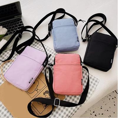 New Fashion Mobile Phone Bag Women's Messenger Bag All-match Mini Small Crossbody Bag Hanging Neck Coin Purse Vertical Handbag
