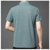 Summer Men's Checked Shirts, Fashionable and Comfortable Short-sleeved T-shirts, Casual Tops