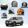 Coleya Sunshade 2024 New Toyota Land Cruiser 250 Model Exclusive Car Front Sunshade Car Shade Sunshade Cover High Density Window Thin Shade UV