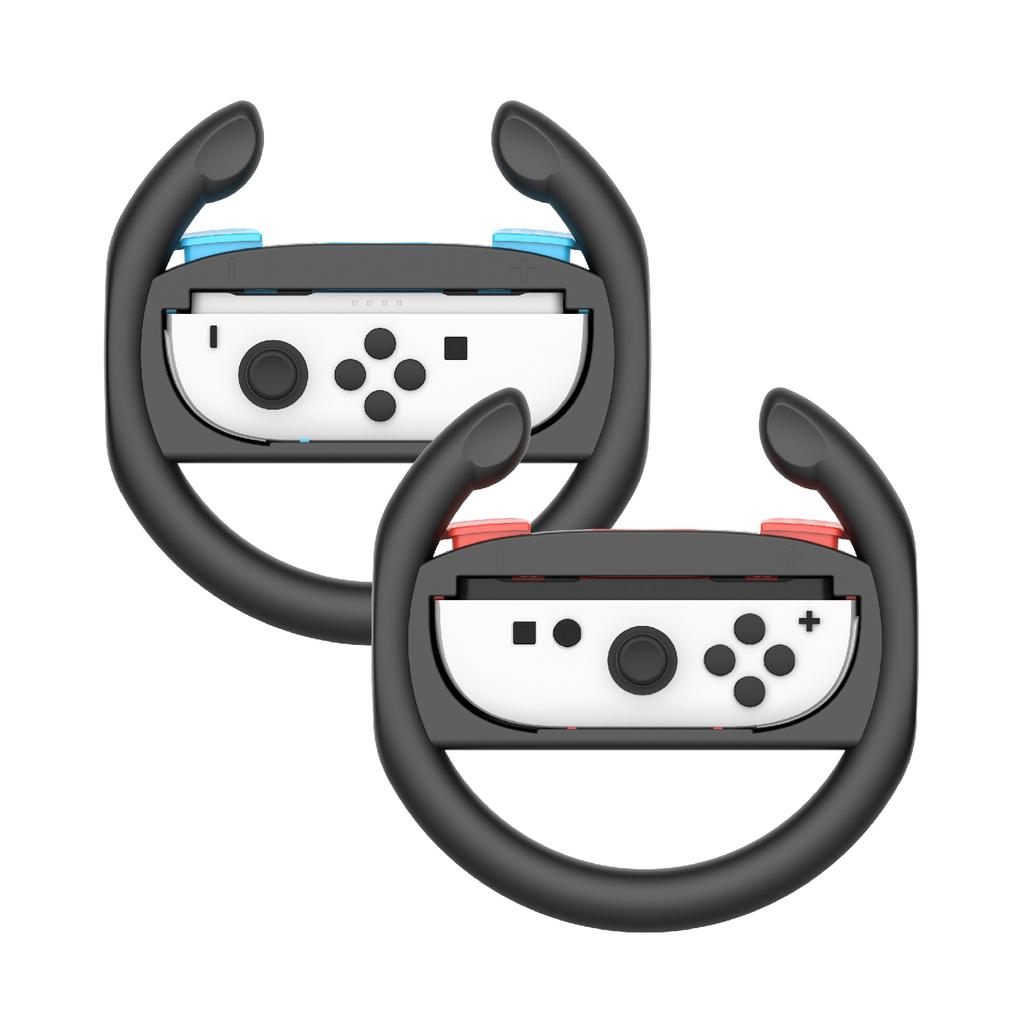 PGTECH GP-362 2Pcs For Nintendo Switch 2 Controller Racing Game Steering Wheel Left and Right Joy-Con Wheel Bracket