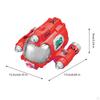 RC Boat Swimming Pool Toys Remote Control Motorboat for Bathroom Ponds Pools