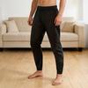 Men Jogger Pants Drawstring Waist Workout Pants Solid Color Sweatpants Athletic Trousers for Gym Running Bodybuilding Outdoor Sports