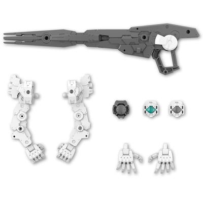 BANDAI SPIRITS 30MM Optionsteile-Set, Maßstab 11, Kunststoffmodell 2616284 (Große Kanonen-/Waffeneinheit) 1/144 Farbcodiert