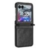 For Motorola Razr 60/50 5G Leather Case Butterfly Flower Imprinted Phone Cover with Strap