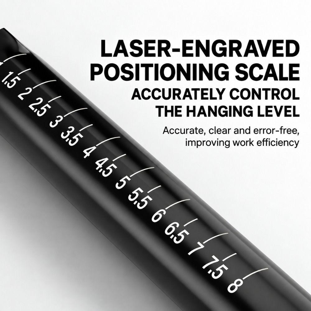 Graduated Scale Extended Socket Wrench Hollow Structure Hex Socket Tool Threaded Rod Adjustment