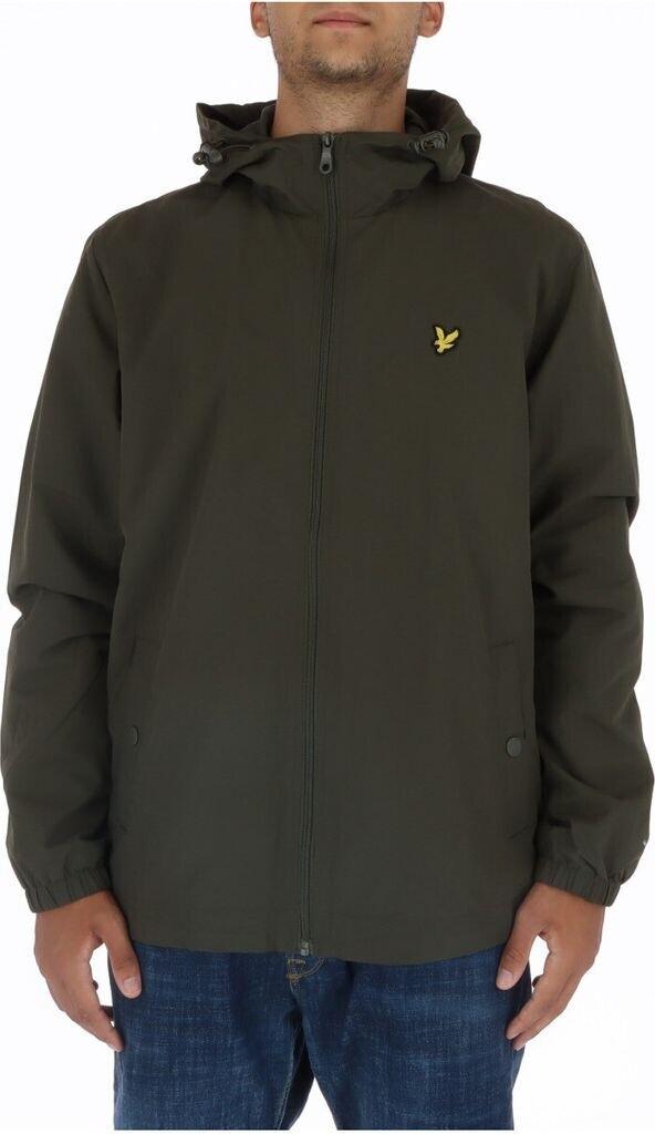 Veste demi-saison à capuche zippée Lyle & Scott (JK464V) olive