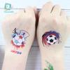 Ruikalong Waterproof World Cup Football Fan Face Tattoo Sticker.