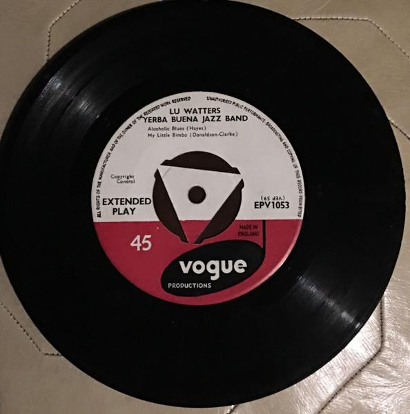 

7inch Record LU WATTERS THE YERBA BUENA JAZZ B Dixieland Jubilee EPV1053 VOGUE PRODUCTI UK Jazz Used