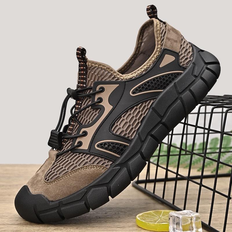 Casual Sneakers Summer Hot Sale Men'S Breathable Air Mesh Casual Shoes Lightweight Soft Bottom Wear-Resistant Sports Shoes