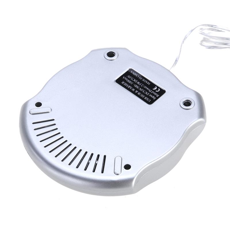 Electric Heating Dish Desktop USB Mug Warmer Electric Tea Coffee Cup Warmer Heater Plate for Desk Usb Cup Warmer Accessories
