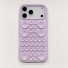 Suction Cup Silicone Case for Apple 15 Pro Max - 3D Liquid Anti-Drop Protection