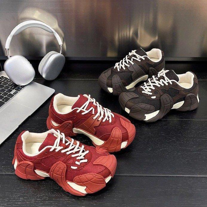 Women's 2025 New Sle Eight-Armed Sea Urchin Breathable Sports Oes Dad Oes Increased Height Casual Oes Outdoor Wind