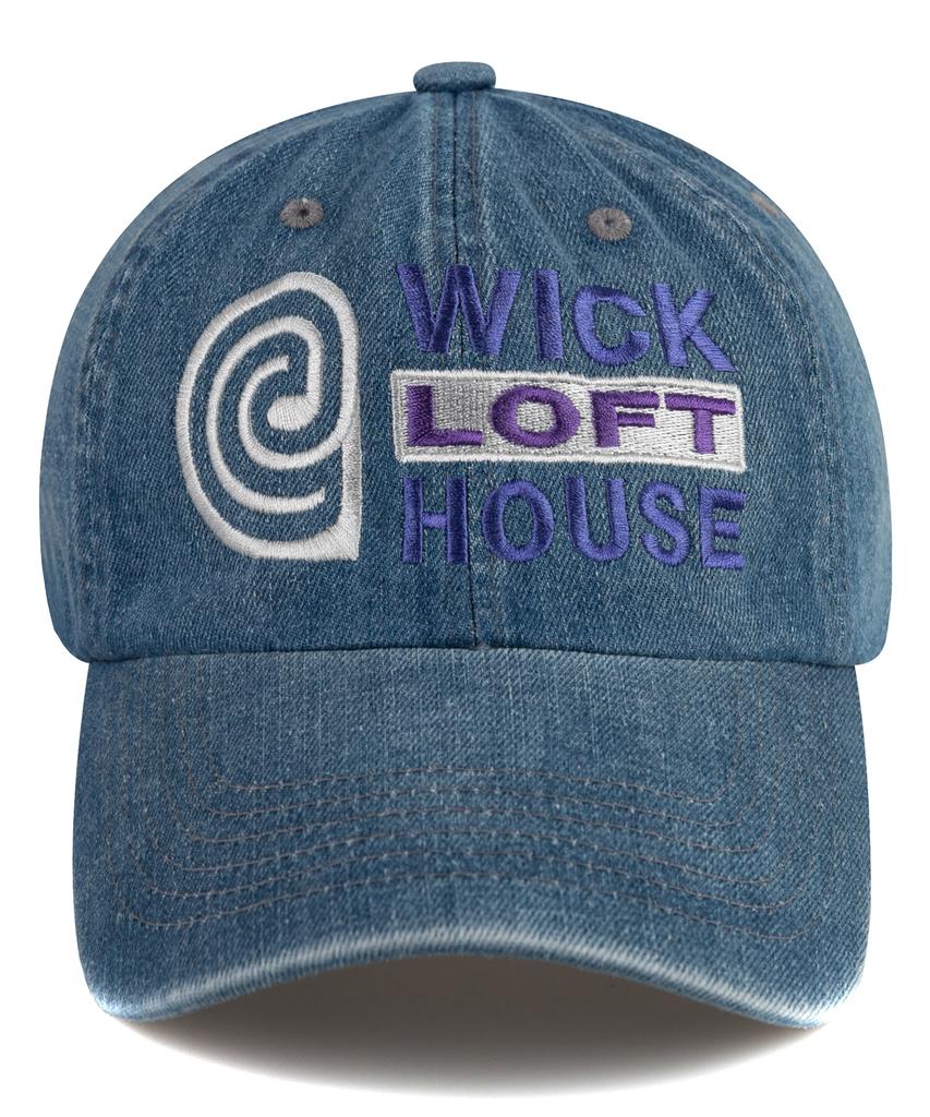 Wig E Loft House Denim Ball Cap - Light Blue
