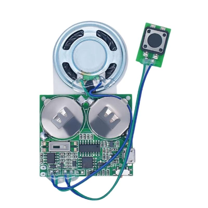 

МікроUSB Записуваний Звуковий Чіп Датчики Світла Звуковий Модуль 8М Пам яті Динамік Говоряча Музична Плеєр-Коробка для Дня Народження