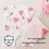 Babyprints Unisex Infant Short-Sleeve Cotton Romper 2-Pack