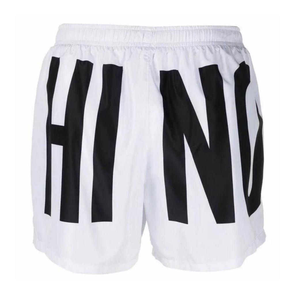 Moschino Mens Logo Swim Shorts