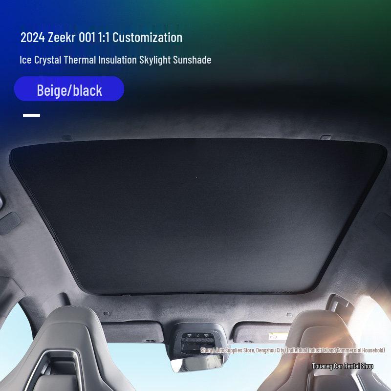 Zeekr 001 Touareg-kompatibler wärmeisolierender Schiebedach-Sonnenschutz