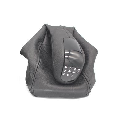 Gearshift Lever Knob Stick Shifter Manual 6 Speed For Mercedes Benz C Class W203 S203 Leather Gaitor Boot Cover Car Styling