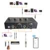 2 Input Mic Booster Double Channel Microphone Pream for Clear Sound Widely Used For Guitars and Keyboards