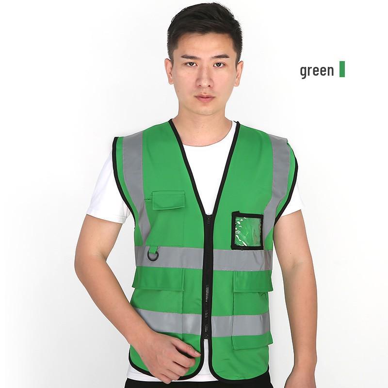 Reflective Safety Vest for Construction and Night Riding
