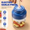 New USB Electric Garlic Chopper Mini Portable Veggie Chopper 320ml 250ml Meat Mincer Cooking Tool