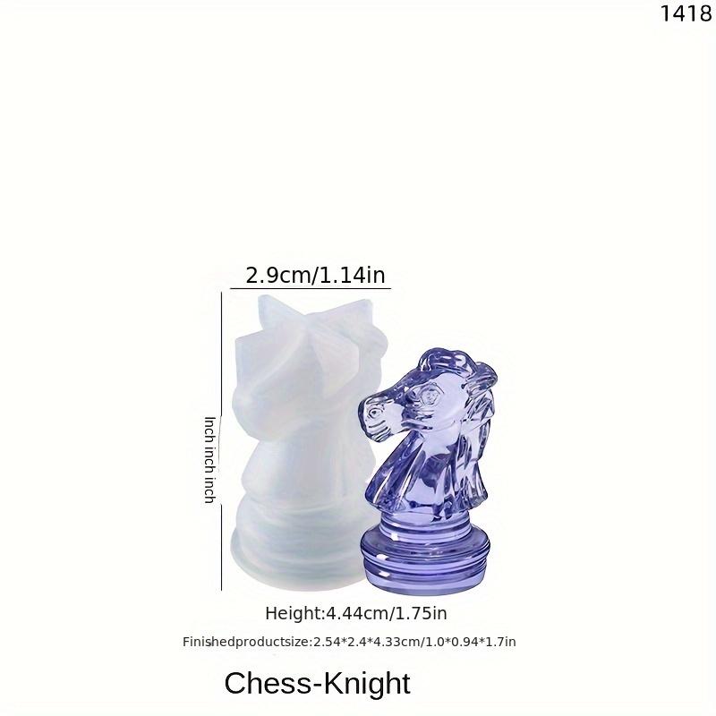 

Mold for Creating Chess Sets Using Resin Silicone, Including Molds for Chess Pieces and Game Boards, Perfect for Projects