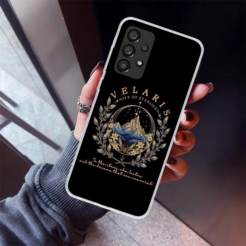 A Court of Mist Fury Sarah J Maas Phone Case For Samsung Galaxy A17 A16 A15 A14 A13 A57 A56 A55 A54 A53 A37 A36 A35 A34 A33 A26