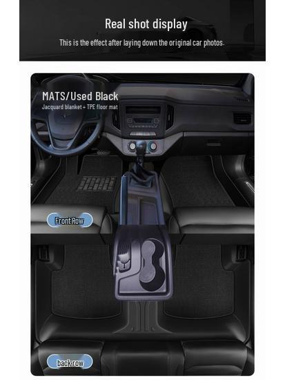 Wuling Rongguang TPE Floor Mats: Full Coverage, Double Row, Country Version