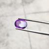 Top D Color Natural African Amethyst Cabochon Gemstone, Oval Shape Amethyst, 4.60 Carat, 12x10x10 MM Size.