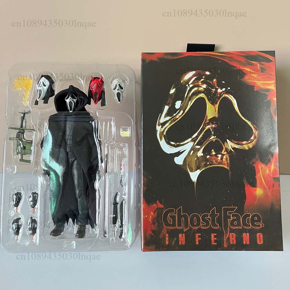 Figure Inferno Fire Ultimate Action Figure The Nun Billy Prey Horror Doll Model Toy Gifts Joint Movable Desktop Decor Gift