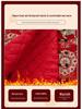Girls' Winter 2025 New Year's Outfit with Fur Trim - Festive Baby Girl Clothing Set