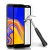 Film de protection d'écran - VCOMP - Samsung Galaxy J6+/ J6 Plus (2018) - Verre trempé - Lot de 3 - Noir