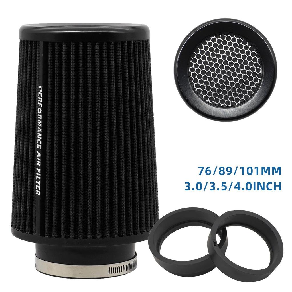 Luftfilter Auto Kaltluftansaugung Kit Universal Auto Systeme Sport Racing Performance Motor High Flow Konusfilter Box 3" 3.5 4 Zoll