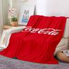 3D New Fashionable Printed C-Coca C-ColaS Flannel Sofa Bed Blanket Office Airplane Travel Picnic Warm Bed Cover Quilt Sleep Gift