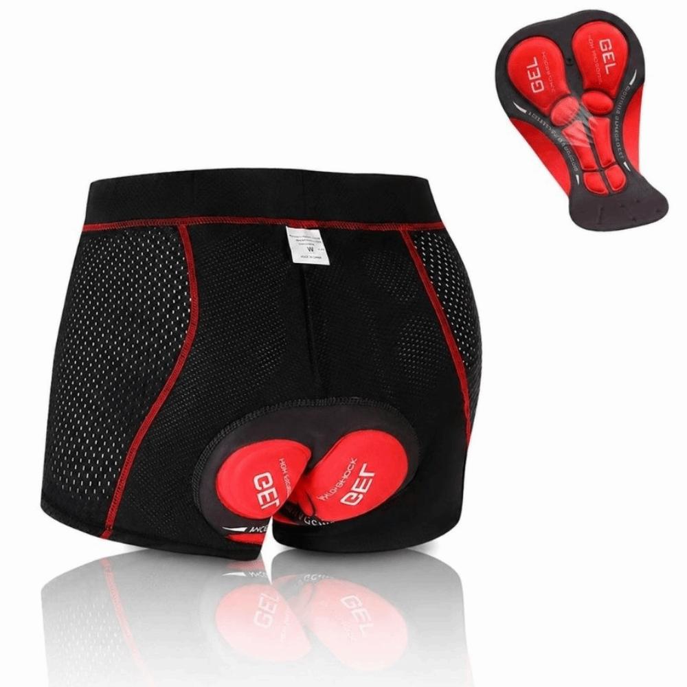 3D Padded Riding Underpants Polyester, Silicone Cycling Shorts Bike Shorts Mountain Bike Riding