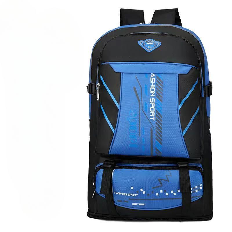 Supergroße Kapazität Doppelschultertasche Verschleißfest Sport Outdoor Reisetasche Unisex Bergsteigertasche Gepäckrucksack
