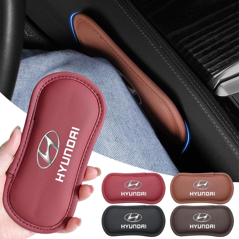 1 ks Kožený autopolštářek Podložka pod koleno do auta Elastická paměťová pěna Podložka pod nohy Pro Hyundai Tucson Solaris I30 Creta IX35 I40 IX20 Veloster