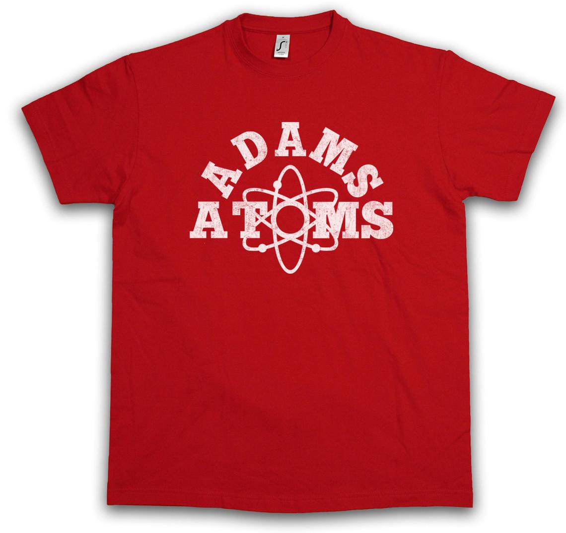 ФУТБОЛКА ADAMS ATOMS Месть студенческих ботаников Символ Знак Логотип 2XL