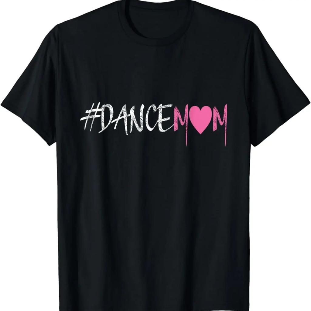 2025 new model Dance Mom #DANCEMOM Tee for Proud Fan Moms of Dancers Women Clothing Graphic T Shirts Ropa De Mujer