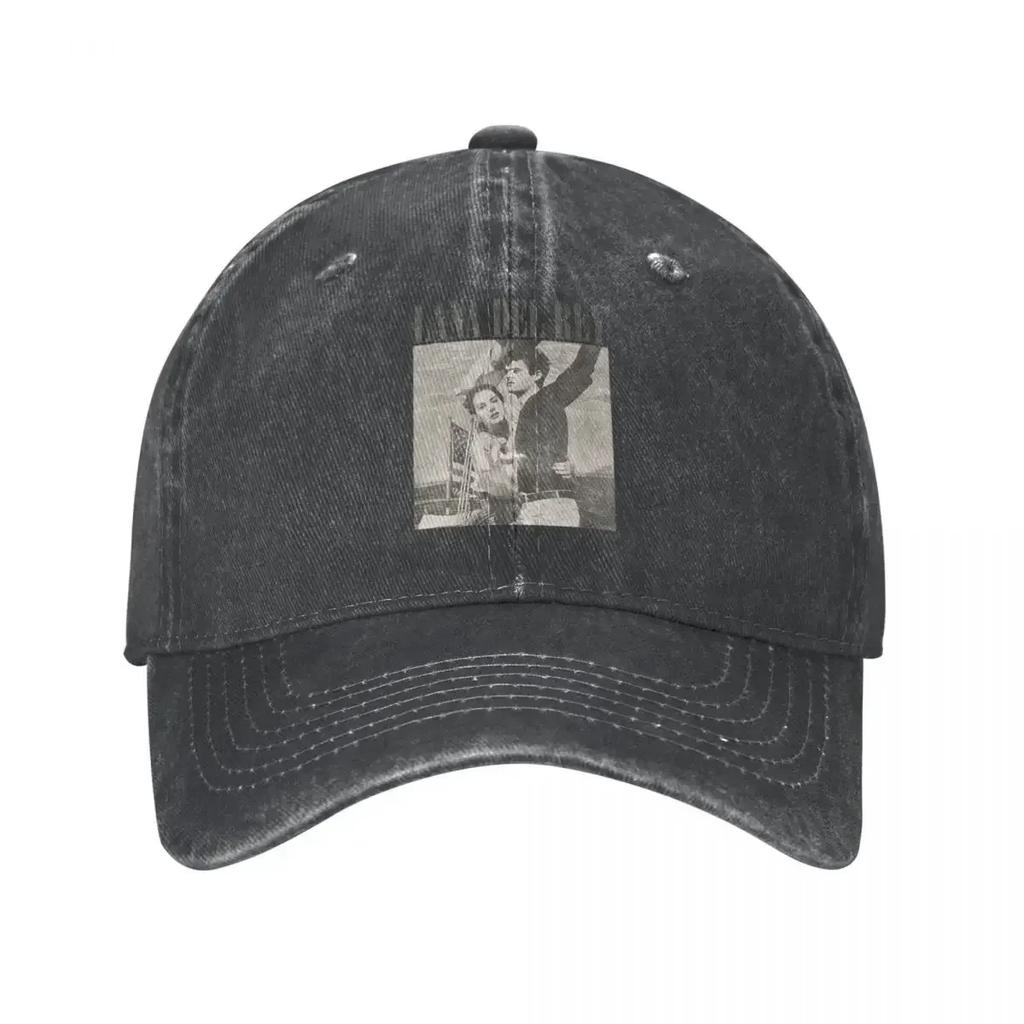 Classic Lana Del Rey Ldr Baseball Cap Unisex Women Distressed Washed Sun Cap s Outdoor Activities Hats Cap