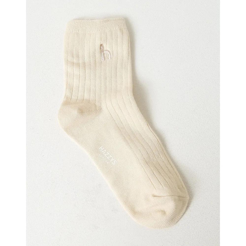 HISS5E222G2_Women's Grey Melange Cotton Blend Ankle Socks 3-Piece Set